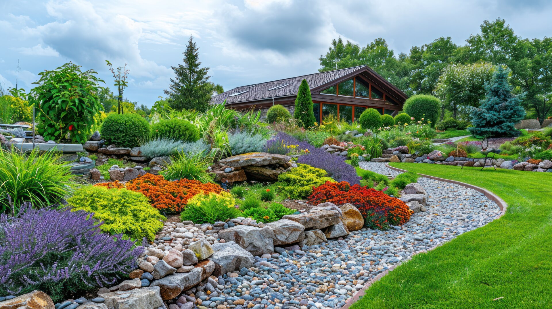 Native plant landscaping services